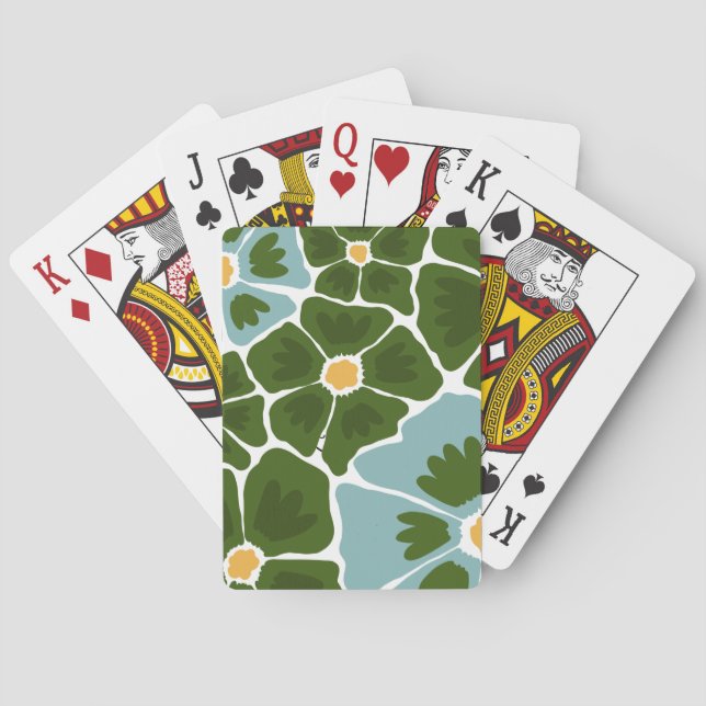 Floral Illustration Playing Cards (Back)