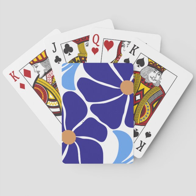 Floral Illustration Playing Cards (Back)
