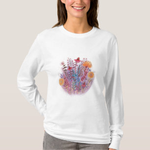 floral illustration T-Shirt