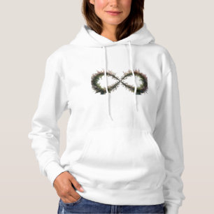 Floral Infinity Basic Hooded Sweatshirt – Eternal