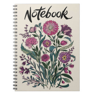 floral Inspirations: A Beautiful flower patrern Notebook