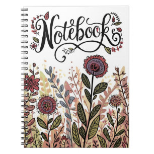 floral Inspirations: A Beautiful flower patrern Notebook