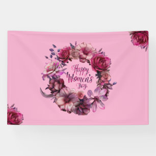  Floral International Womens Day 2025 Banner