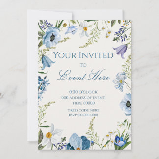 FLORAL INVITATION