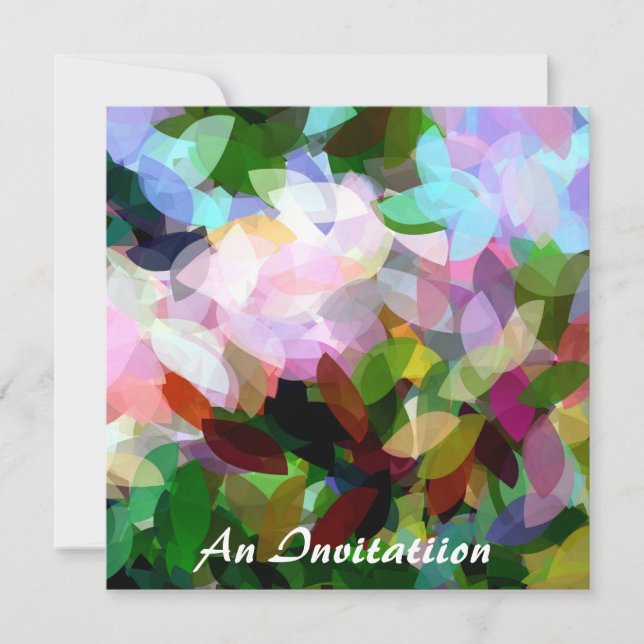 FLORAL INVITATION (Front)