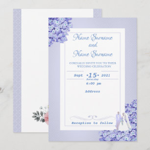 Floral Invitation