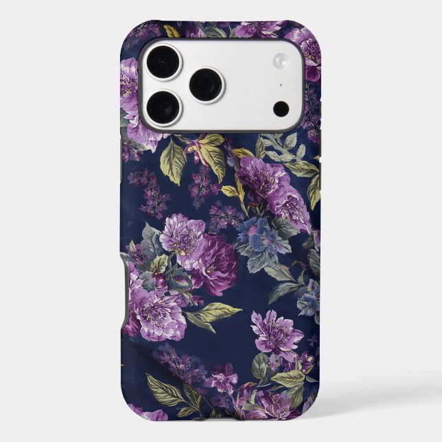 Floral IPhone 17 Pro Max Tough Cases (Back)