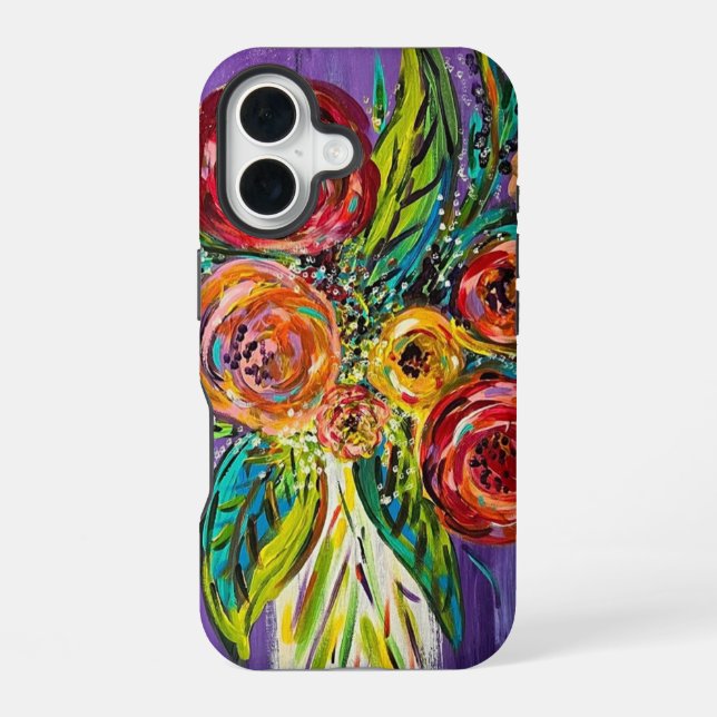 Floral iPhone Case (Back)