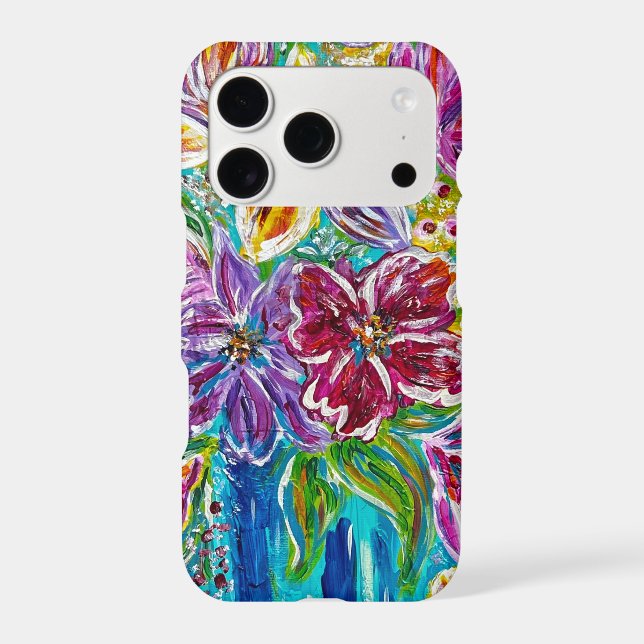 Floral iPhone / iPad case (Back)