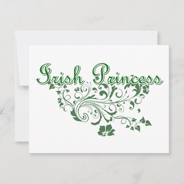 Floral Irish Princess (Front)