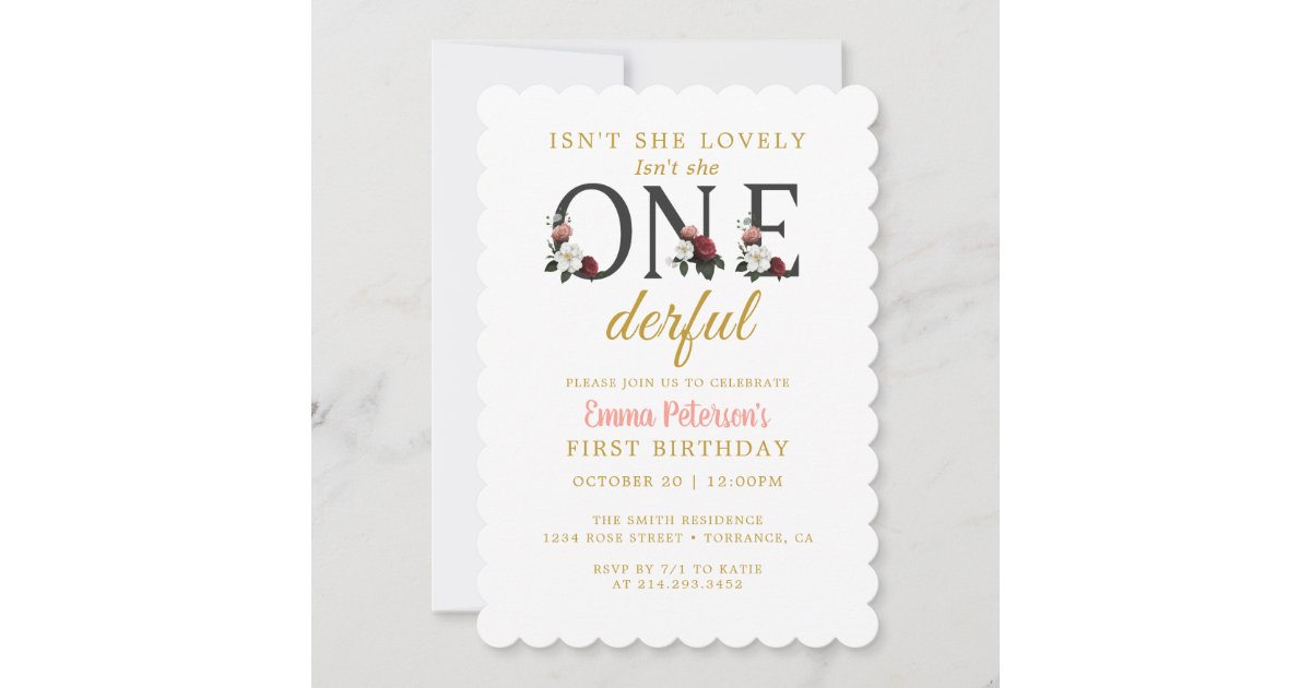 She Lovely Onederful Elf Round 1st Birthday Backdrop