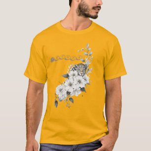 Floral Jaguar T-Shirt