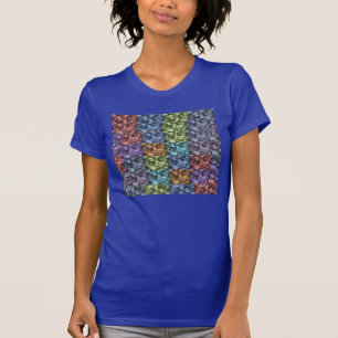Floral Jersey T-Shirt (Lapis) Multi-Coloured