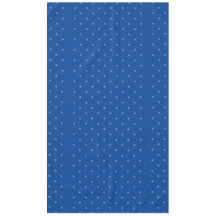 Floral Jewish Stars on Dark Blue (Large)