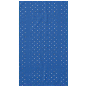 Floral Jewish Stars on Dark Blue (Large) Tablecloth