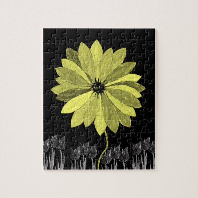 Floral Jigsaw Puzzle (Vertical)