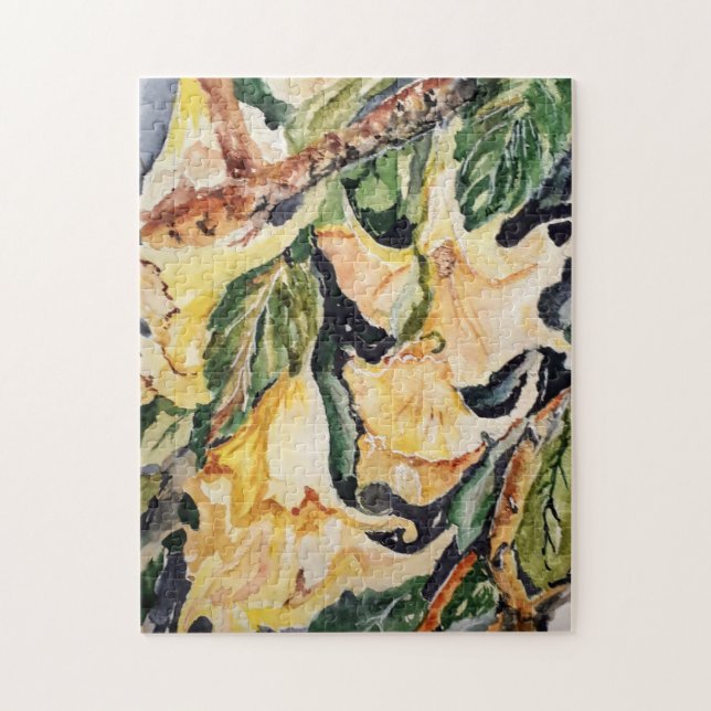 Floral Jigsaw Puzzle (Vertical)