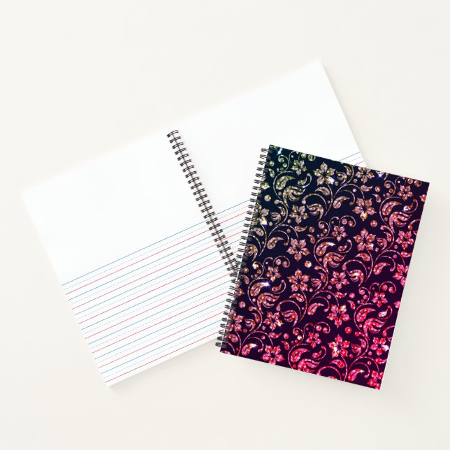 Floral  Journal Notebook (Inside)