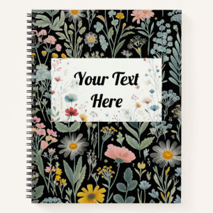 Floral Journals: Customisable Notebook