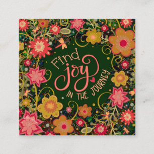 Floral Joy in Journey Inspirivity Kindness cards