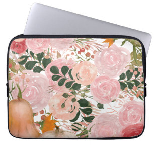 Floral Jumpsuit Laptop Sleeve