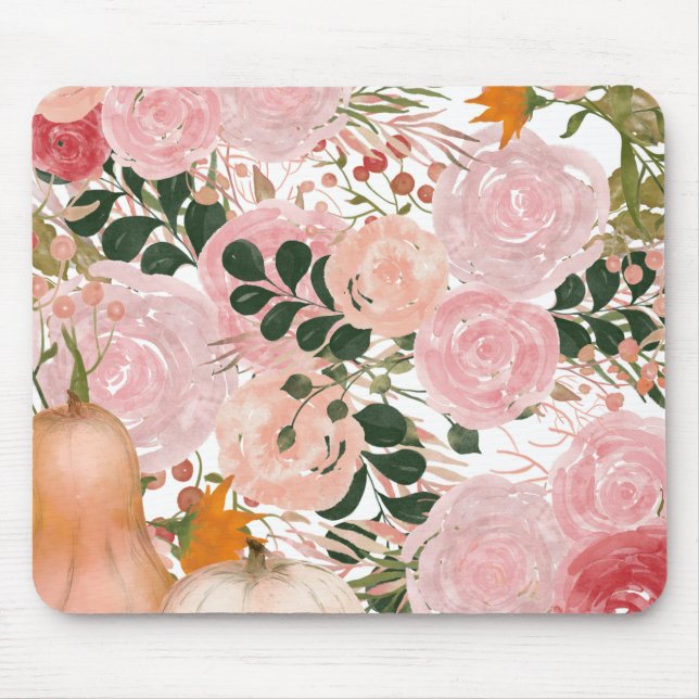Floral Jumpsuit Mouse Mat (Front)