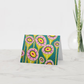 "Floral Kaleidoscope" Card