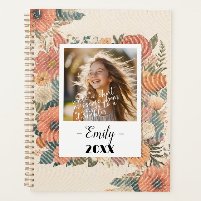 Floral Keepsake Journal for 20XX Reflections Planner (Front)