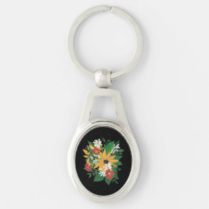 Floral Key Chain