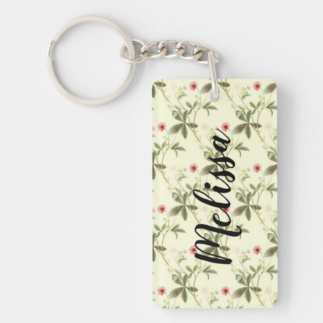 Floral Key Ring (Front)