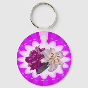 Floral Keychain