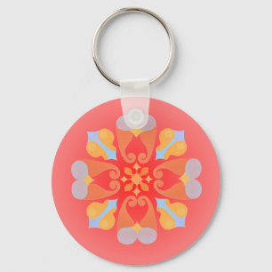 Floral Keychain