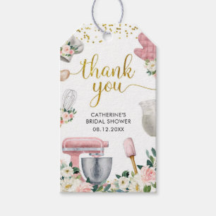 Floral Kitchen Bridal Shower Bridal Shower Gift Gift Tags