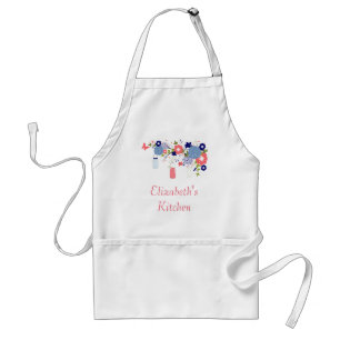 Floral Kitchen Standard Apron