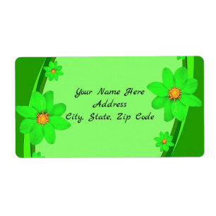 Floral Labels Floral