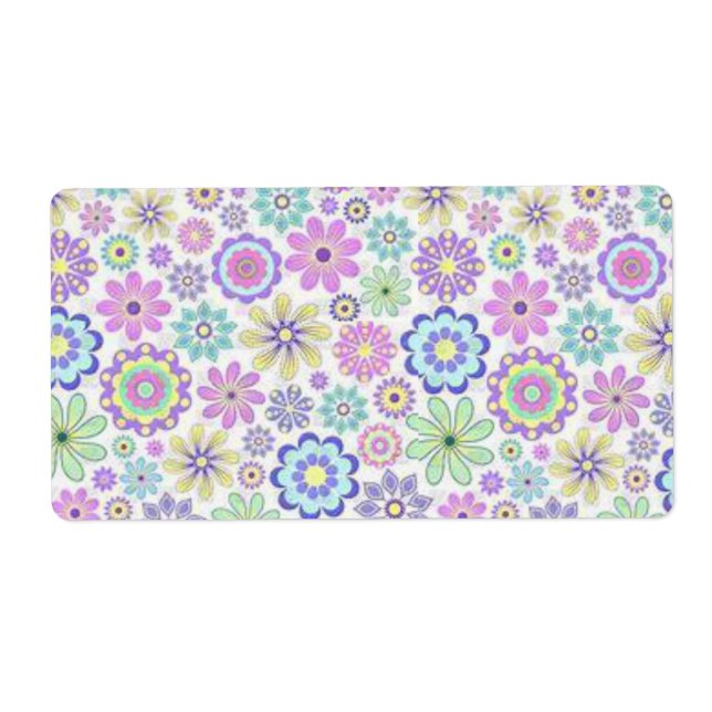 Floral Labels Sunflower (Front)