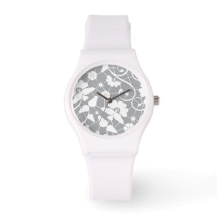 Floral Lace Pattern Watch