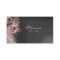 Floral Landscaping Business Card Grey Pink