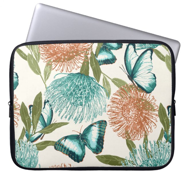 Floral Laptop Case (Front)