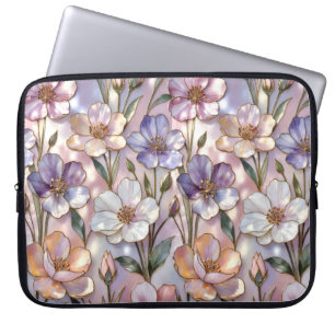 Floral Laptop Sleeve Flower Pattern