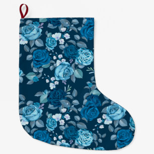 Floral Large Christmas Stocking