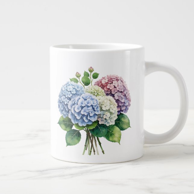 Floral  large coffee mug (Right)