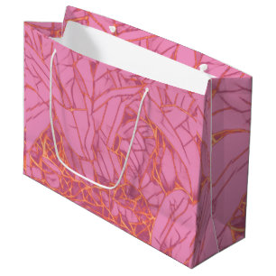 Floral large gift bag