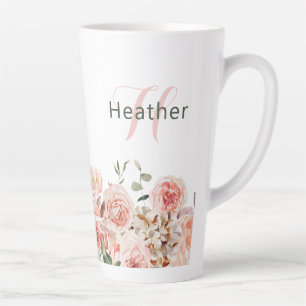 Floral Latte Mug