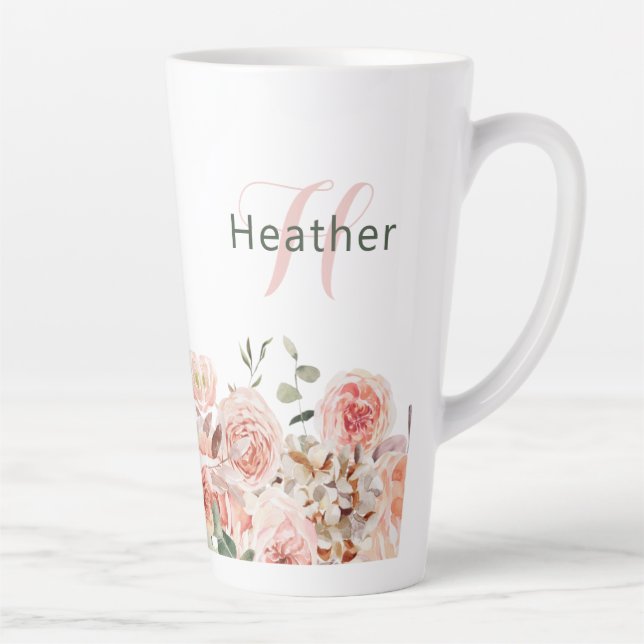 Floral Latte Mug (Right)
