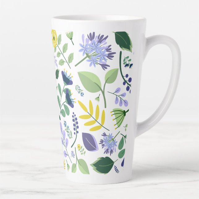 Floral Latte Mug (Right)