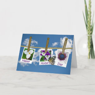 Floral Laundry Card