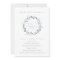 Floral Laurel Wreath Any Year Anniversary Invite
