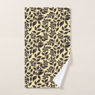 Floral Leaves Pattern-47566 Hand Towel