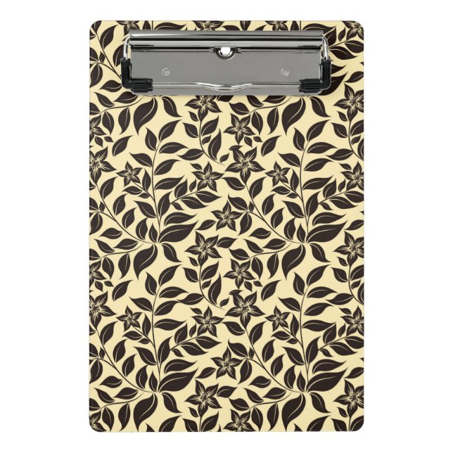 Floral Leaves Pattern-47566 Mini Clipboard (Front)